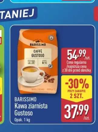 Kawa ziarnista Gustoso Barissimo