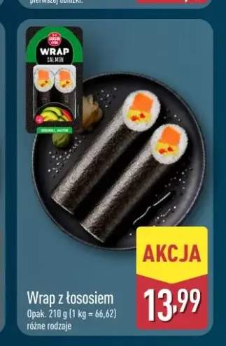 Wrap z łososiem