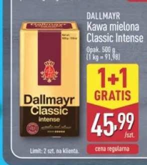 Kawa mielona Classic Intense Dallmayr