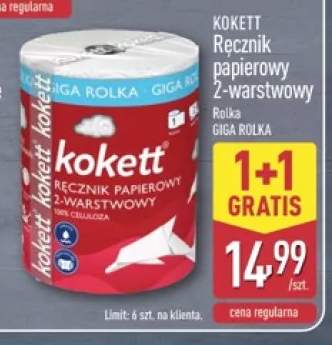Ręcznik papierowy 2-warstwowy Kokett