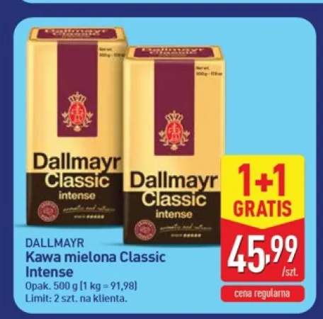 Kawa mielona Dallmayr Classic Intense