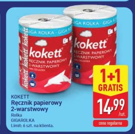 Ręcznik papierowy 2-warstwowy Kokett Gigarolka