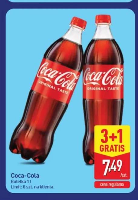 Napój gazowany Coca-Cola Original Taste