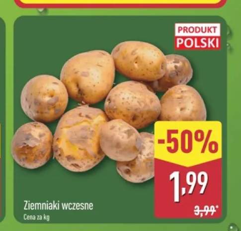 Ziemniaki wczesne polskie