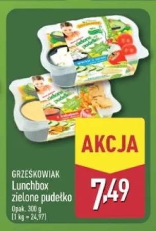 Lunchbox Grześkowiak Zielone Pudełko greckie z serem +1 wariant