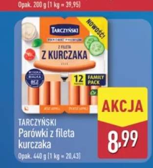 Parówki z fileta kurczaka Tarczyński