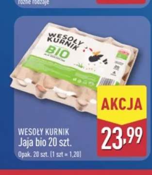 Jaja bio Wesoły Kurnik 20-pak