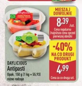 Antipasti Daylicious czerwone papryczki +1 wariant