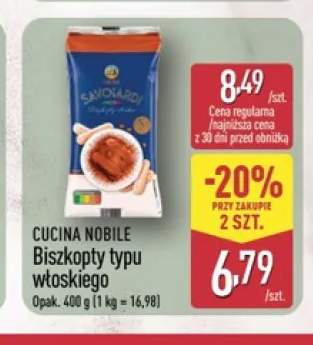 Biszkopty typu włoskiego Cucina Nobile