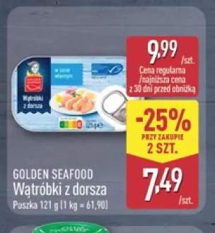 Wątróbki z dorsza Golden Seafood