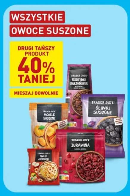 Owoce suszone +5 wariantów