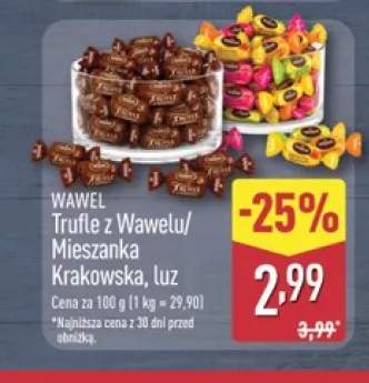 Cukierki Trufle z Wawelu luz +1 wariant