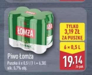 Piwo Łomża 6-pak