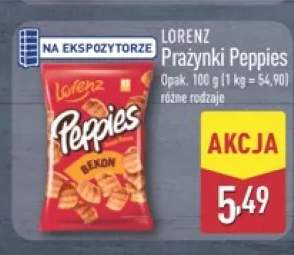 Prażynki Peppies Lorenz bekon