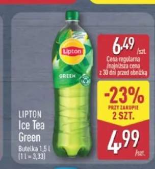Napój herbaciany Lipton Ice Tea Green