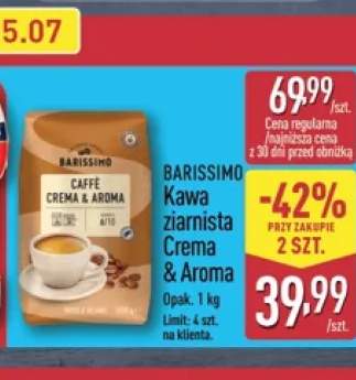 Kawa ziarnista Barissimo Crema & Aroma