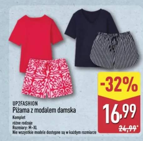 Piżama z modalem damska UP2FASHION
