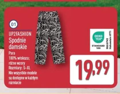 Spodnie damskie UP2FASHION