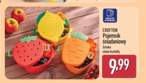 Pojemnik śniadaniowy Crofton truskawka +2 warianty