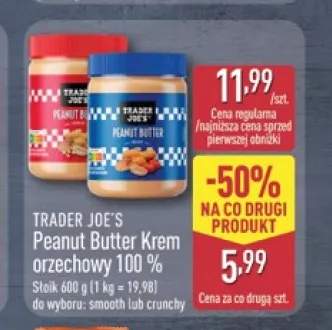 Peanut Butter Crunchy Trader Joe's +1 wariant