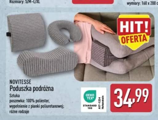 Poduszka podróżna Novitesse