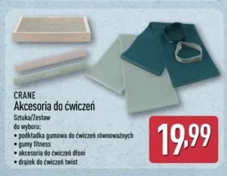 Akcesoria do ćwiczeń CRANE gumy fitness +1 wariant