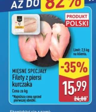 Filety z piersi kurczaka Mięsne Specjały