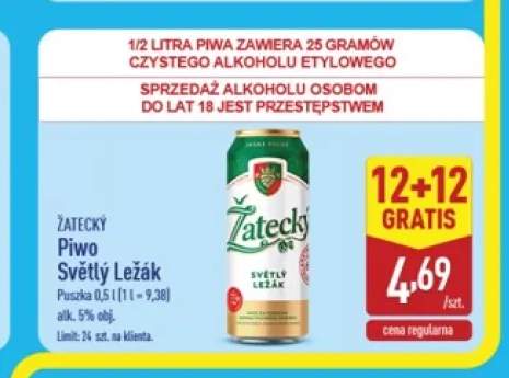 Piwo Žatecký Světlý Ležák