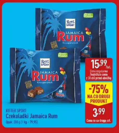 Czekoladki Jamaica Rum Ritter Sport