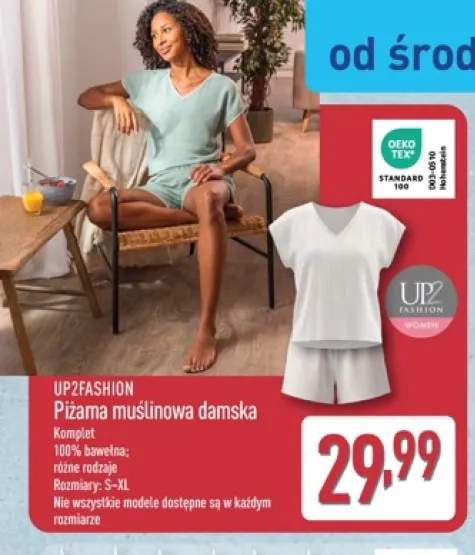 Piżama muślinowa damska UP2FASHION