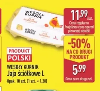 Jaja ściółkowe L Wesoły Kurnik