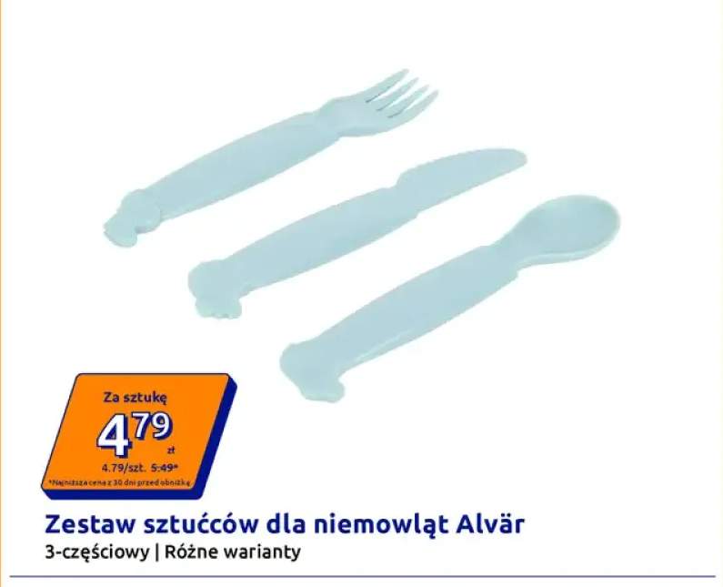 sztućce dziecięce