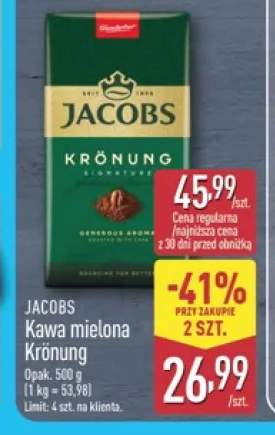 Kawa mielona Jacobs Krönung