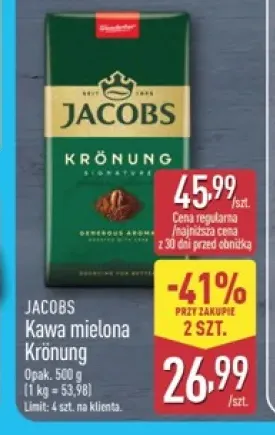 Kawa mielona Jacobs Krönung