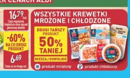 Krewetki chłodzone +1 wariant