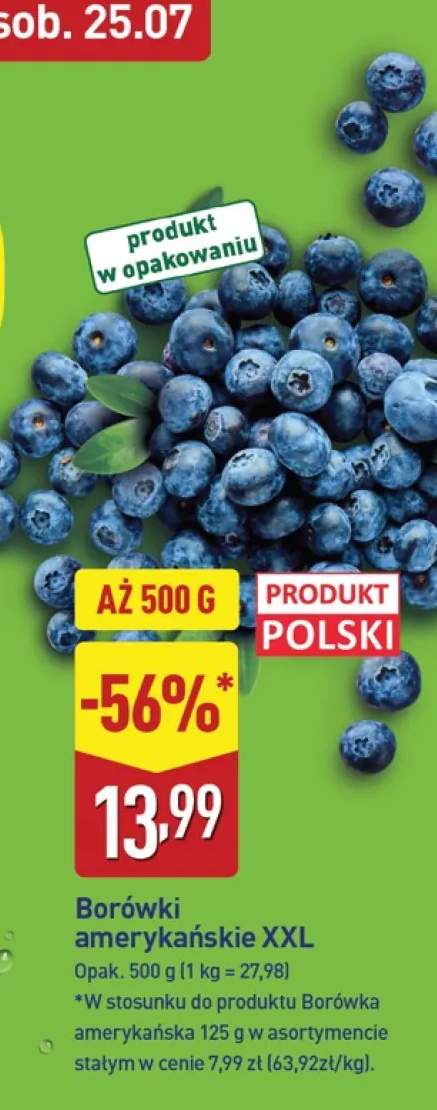 Borówki amerykańskie XXL polskie