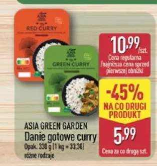 Danie gotowe curry czerwone Asia Green Garden