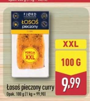 Łosoś pieczony curry Fjørd