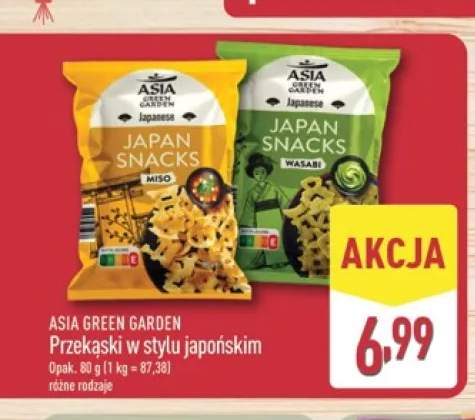 Przekąski w stylu japońskim Asia Green Garden Miso +1 wariant