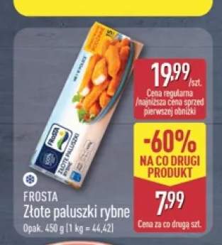 Złote paluszki rybne Frosta