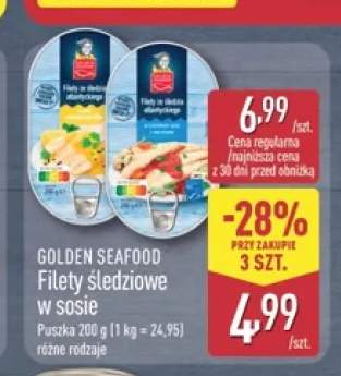Filety śledziowe w sosie Golden Seafood