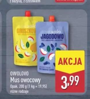 Mus owocowy Owolovo