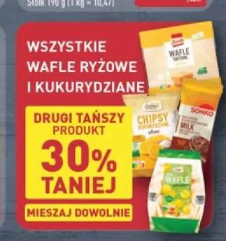 Wafle ryżowe i kukurydziane