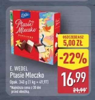 Ptasie Mleczko waniliowe E. Wedel
