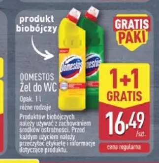 Żel do WC Domestos Citrus +1 wariant