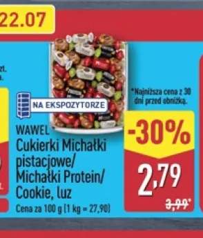 Cukierki Michałki pistacjowe Wawel +2 warianty