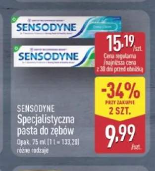 Specjalistyczna pasta do zębów Sensodyne Deep Clean