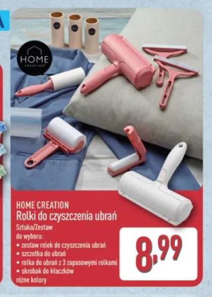Zestaw rolek do czyszczenia ubrań Home Creation +2 warianty
