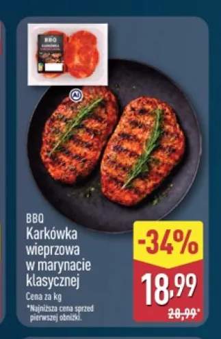 Karkówka wieprzowa w marynacie klasycznej BBQ