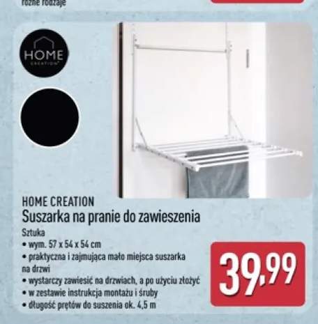 Suszarka na pranie do zawieszenia Home Creation